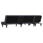 vidaXL Sofá cama en forma de L terciopelo gris oscuro 255x140x70 cm vidaXL Sofá cama en forma de L terciopelo gris oscuro 255x140x70 cm