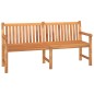 vidaXL Juego de comedor para jardín 3 pzas madera maciza de teca vidaXL Juego de comedor para jardín 3 pzas madera maciza de teca