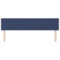 vidaXL Cabeceros 2 unidades de tela azul 90x5x78/88 cm vidaXL Cabeceros 2 unidades de tela azul 90x5x78/88 cm