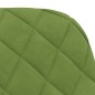 vidaXL Sillas de comedor 2 unidades terciopelo verde claro vidaXL Sillas de comedor 2 unidades terciopelo verde claro