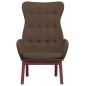 vidaXL Sillón de relax de tela marrón vidaXL Sillón de relax de tela marrón