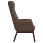 vidaXL Sillón de relax de tela marrón vidaXL Sillón de relax de tela marrón