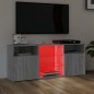 vidaXL Mueble de TV con luces LED gris Sonoma 120x30x50 cm vidaXL Mueble de TV con luces LED gris Sonoma 120x30x50 cm