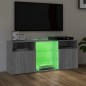 vidaXL Mueble de TV con luces LED gris Sonoma 120x30x50 cm vidaXL Mueble de TV con luces LED gris Sonoma 120x30x50 cm