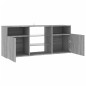 vidaXL Mueble de TV con luces LED gris Sonoma 120x30x50 cm vidaXL Mueble de TV con luces LED gris Sonoma 120x30x50 cm