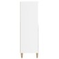 vidaXL Aparador alto madera contrachapada blanco 60x36x110 cm vidaXL Aparador alto madera contrachapada blanco 60x36x110 cm