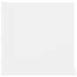 vidaXL Estante de pared para CD contrachapada blanco 100x18x18 cm vidaXL Estante de pared para CD contrachapada blanco 100x18x18 cm