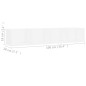 vidaXL Estante de pared para CD contrachapada blanco 100x18x18 cm vidaXL Estante de pared para CD contrachapada blanco 100x18x18 cm