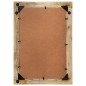 vidaXL Espejo de vidrio y madera maciza de mango 70x50 cm vidaXL Espejo de vidrio y madera maciza de mango 70x50 cm