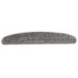 vidaXL Alfombras de peldaños de escalera 15 uds gris 65x21x4 cm