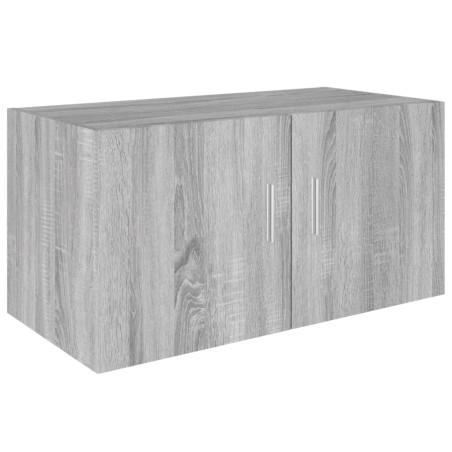 vidaXL Armario de pared madera contrachapada gris Sonoma 80x39x40 cm