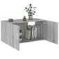 vidaXL Armario de pared madera contrachapada gris Sonoma 80x39x40 cm vidaXL Armario de pared madera contrachapada gris Sonoma 80x39x40 cm