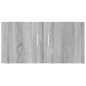 vidaXL Armario de pared madera contrachapada gris Sonoma 80x39x40 cm vidaXL Armario de pared madera contrachapada gris Sonoma 80x39x40 cm