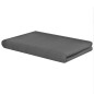 vidaXL Alfombra de tienda de campaña 300x500 cm gris antracita