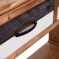vidaXL Mesa consola de madera maciza de acacia 86x30x75 cm vidaXL Mesa consola de madera maciza de acacia 86x30x75 cm