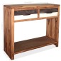 vidaXL Mesa consola de madera maciza de acacia 86x30x75 cm vidaXL Mesa consola de madera maciza de acacia 86x30x75 cm