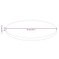 vidaXL Tablero de mesa redonda madera de roble marrón claro Ø70x1,5 cm vidaXL Tablero de mesa redonda madera de roble marrón claro Ø70x1,5 cm