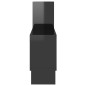vidaXL Estante pared forma coche contrachapado negro brillo 82x15x51cm vidaXL Estante pared forma coche contrachapado negro brillo 82x15x51cm