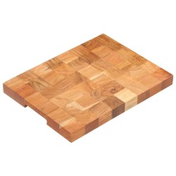 vidaXL Tabla de cortar de madera maciza de acacia 40x30x3,8 cm