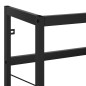 vidaXL Estructura de lavabo de hierro negro 79x38x83 cm vidaXL Estructura de lavabo de hierro negro 79x38x83 cm