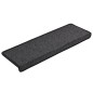 vidaXL Alfombras de peldaños de escalera 15 uds antracita 65x21x4 cm vidaXL Alfombras de peldaños de escalera 15 uds antracita 65x21x4 cm