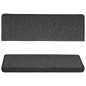 vidaXL Alfombras de peldaños de escalera 15 uds antracita 65x21x4 cm vidaXL Alfombras de peldaños de escalera 15 uds antracita 65x21x4 cm