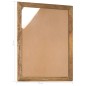 vidaXL Marcos de fotos 2 uds madera maciza reciclada y vidrio 90x70 cm