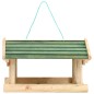 vidaXL Comedero para pájaros madera maciza 35x29,5x21 cm vidaXL Comedero para pájaros madera maciza 35x29,5x21 cm