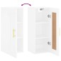 vidaXL Armario de pared madera de ingeniería blanco 34,5x34x90 cm vidaXL Armario de pared madera de ingeniería blanco 34,5x34x90 cm