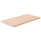 vidaXL Tabla de estantería madera maciza roble sin tratar 40x20x1,5 cm vidaXL Tabla de estantería madera maciza roble sin tratar 40x20x1,5 cm