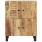 vidaXL Aparador con 4 puertas madera maciza de mango 60x33x75 cm vidaXL Aparador con 4 puertas madera maciza de mango 60x33x75 cm