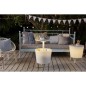 Keter Mesa nevera bar iluminada blanca 232924 Keter Mesa nevera bar iluminada blanca 232924