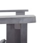 vidaXL Silla Adirondack de madera maciza de acacia gris vidaXL Silla Adirondack de madera maciza de acacia gris
