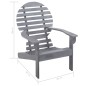 vidaXL Silla Adirondack de madera maciza de acacia gris vidaXL Silla Adirondack de madera maciza de acacia gris