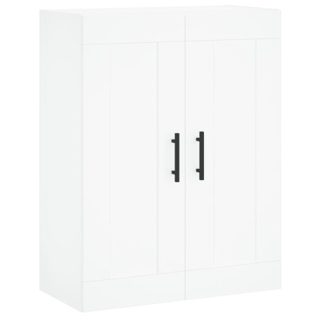 vidaXL Armario de pared madera de ingeniería blanco 69,5x34x90 cm