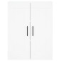 vidaXL Armario de pared madera de ingeniería blanco 69,5x34x90 cm vidaXL Armario de pared madera de ingeniería blanco 69,5x34x90 cm