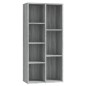 vidaXL Estantería color gris Sonoma 50x25x106 cm vidaXL Estantería color gris Sonoma 50x25x106 cm