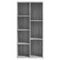 vidaXL Estantería color gris Sonoma 50x25x106 cm vidaXL Estantería color gris Sonoma 50x25x106 cm