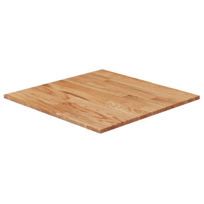 vidaXL Tablero de mesa cuadrado madera roble marrón claro 60x60x1,5 cm vidaXL Tablero de mesa cuadrado madera roble marrón claro 60x60x1,5 cm