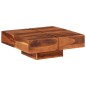 vidaXL Mesa de centro de madera maciza de acacia 80x80x30 cm vidaXL Mesa de centro de madera maciza de acacia 80x80x30 cm