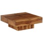 vidaXL Mesa de centro de madera maciza de acacia 80x80x30 cm vidaXL Mesa de centro de madera maciza de acacia 80x80x30 cm