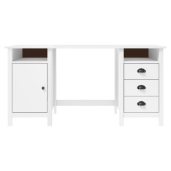 vidaXL Escritorio Hill Range madera de pino blanco 150x50x74 cm