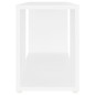 vidaXL Mueble para TV madera contrachapada blanco 60x24x32 cm