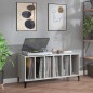vidaXL Mueble para discos madera contrachapada gris Sonoma 100x38x48cm vidaXL Mueble para discos madera contrachapada gris Sonoma 100x38x48cm