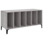 vidaXL Mueble para discos madera contrachapada gris Sonoma 100x38x48cm vidaXL Mueble para discos madera contrachapada gris Sonoma 100x38x48cm