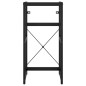 vidaXL Estructura de lavabo de hierro negro 40x38x83 cm vidaXL Estructura de lavabo de hierro negro 40x38x83 cm