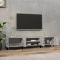 vidaXL Mueble para TV madera contrachapada gris Sonoma 180x31,5x40 cm vidaXL Mueble para TV madera contrachapada gris Sonoma 180x31,5x40 cm