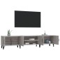 vidaXL Mueble para TV madera contrachapada gris Sonoma 180x31,5x40 cm vidaXL Mueble para TV madera contrachapada gris Sonoma 180x31,5x40 cm