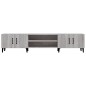 vidaXL Mueble para TV madera contrachapada gris Sonoma 180x31,5x40 cm vidaXL Mueble para TV madera contrachapada gris Sonoma 180x31,5x40 cm