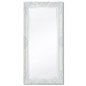 vidaXL Espejo de pared estilo barroco blanco 100x50 cm vidaXL Espejo de pared estilo barroco blanco 100x50 cm